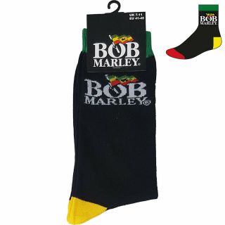 Bob Marley Unisex Ankle Socks: Logo (uk Size 7 - 11) 100 Official Merchandise