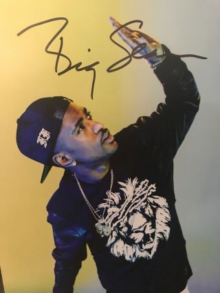 Big Sean Autograph 8x10 Signed Photo w/ Rap Bezerk Dark Sky Paradise 2