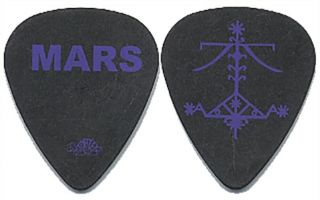 Motley Crue Mick Mars 2006 Route Of All Evil Concert Tour Version 1 Guitar Pick