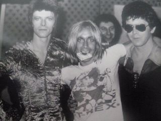 David Bowie,  Iggy Pop & Lou Reed,  London,  1972 - Laminated Mini Poster