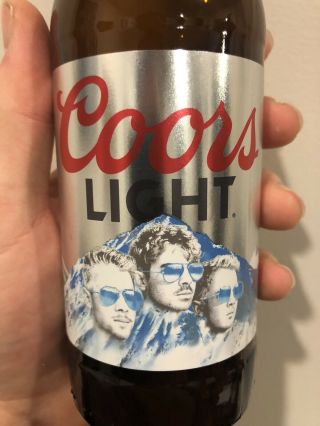 Limited - Edition Jonas Brothers Coors Light Bottle