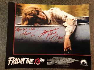 Friday The 13th Adrienne King Signed Autograph Photo