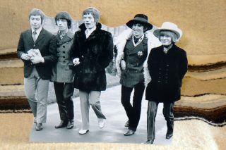 The Rolling Stones British Rock Group Tabletop Standee 8 1/4 " Tall