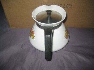 Vintage Corning Ware 6 Cup P - 104 Spice of Life Coffee/Tea Pot 1975 2