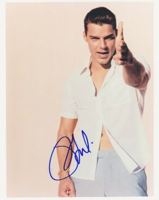 Signed Color Photo Of Ricky Martin Of Music