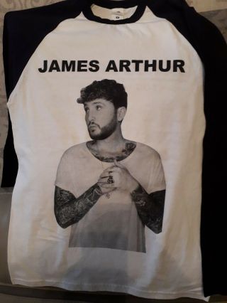 James Arthur 2019 Uk Tour Large Long Sleeve T Shirt