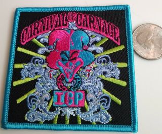 Icp Insane Clown Posse Carnival Of Carnage Joker Embroidered Iron On Patch