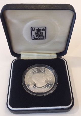 1981 Royal Wedding Bermuda One Dollar Coin