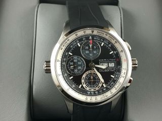Hamilton Khaki Aviation X - Patrol Swiss Made Chrono Automatic Watch H76556331 2