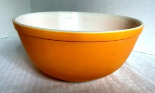 Vintage Pyrex Orange 403 Mixing Bowl 2 1/2 Qt Pyrex Nesting Bowl