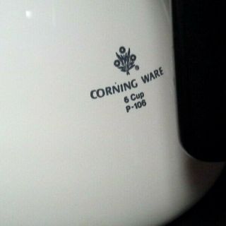 Vintage Corning Ware Spice of life teapot kettle 6 cup p - 106 3