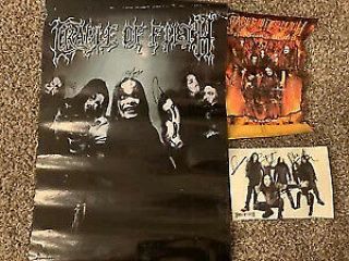 Cradle Of Filth Autographed Posters