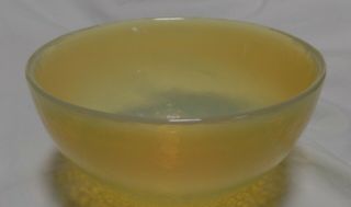 Murano Yalos Casa 5 1/2 " Opalescent Lime Green Translucent Art Glass Bowl Italy
