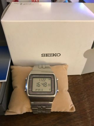 Seiko Solar Powered/radio Controlled Digital Watch