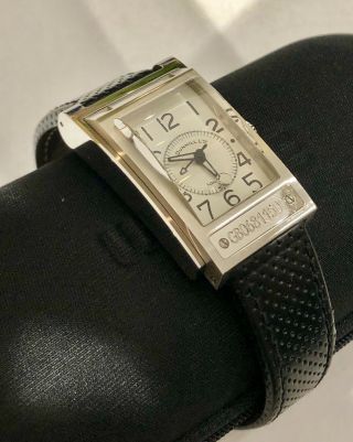 Ltd Edition Dunhill Car Watch Stainless Steel With Additional Un - Worn Strap