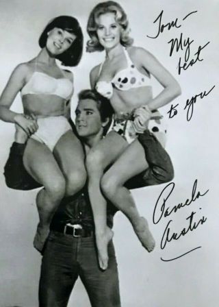 Pamela Austin Signed Autographed Photo.  Elvis.  Kissin Cousins.  Yvonne Craig.