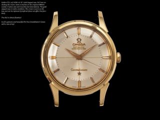 Vintage Omega Constellation Pie Pan,  Gold Capped Ref 14381,  Cal 551,