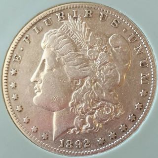 1892 S Morgan Silver Dollar Estate $1 Very Rare Date