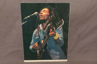 Bob Marley & The Wailers uprising 1980 Tour Program concert roots reggae 2