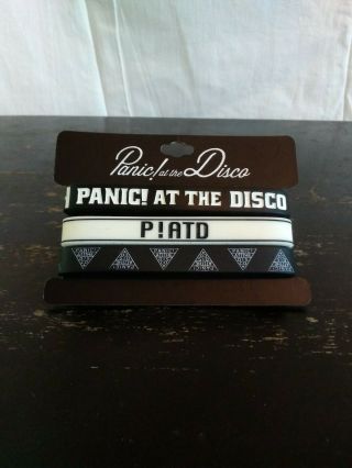 Panic At The Disco Wristbands Set Of 3