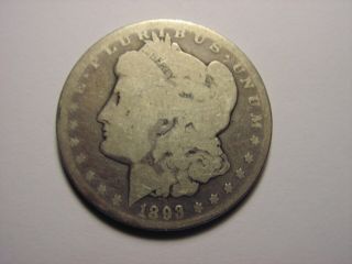 1893 - Cc Morgan Silver Dollar.  Looks To Be In.  B