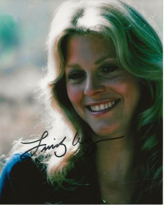1970s Bionic Woman Tv Show Lindsay Wagner Autographed 8x10 W/coa