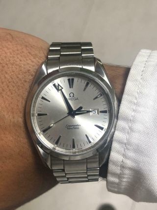 Omega Seamaster Aqua Terra Quartz 2517.  30.  00 Wrist Watch For Men