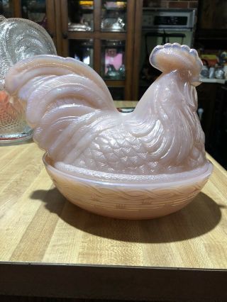 Fenton Glass Hen On Nest 2