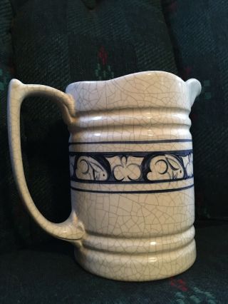 Dedham Pottery Potting Shed Pitcher 6 Inches High