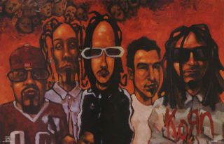 Poster:drawing: Korn - In The Crowd - 6207 Rc17 E