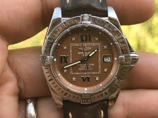 Breitling Galactic 32 Ladies Diamond Swiss Quartz Watch A71356 - Needs Battery 2