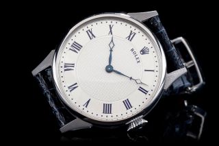 Custom Made Case Rolex Pocket Movement Swiss Men’s Watch,  Certificate 2