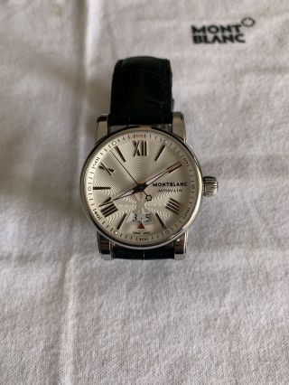 Montblanc 4810 Date Stainless Steel Watch (with Full Paper Work) Bargain