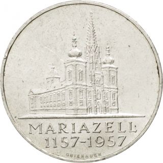 [ 75024] Austria,  25 Schilling,  1957,  Km 2883,  Ms (60 - 62),  Silver,  30,  12.  87
