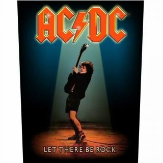Ac/dc Acdc Patch Let There Be Rock Backpatch
