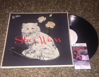 Wilco Signed Autograph Star Wars Vinyl Record Jeff Tweedy Proof Jsa Read