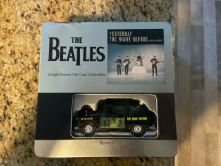 The Beatles Single Sleeve Die Cast Collectible Yesterday The Night Before