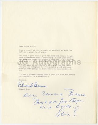 Gloria Stuart - Award Winning Actress: " Titanic " - Authentic Autograph