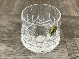 Nwt Waterford Crystal Lismore Double Old Fashioned Whiskey Scotch Glass