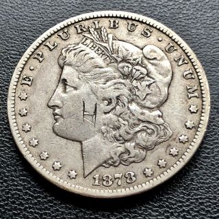 1878 Cc Morgan Dollar Carson City Silver $1 Rare Xf - Au Det.  3264
