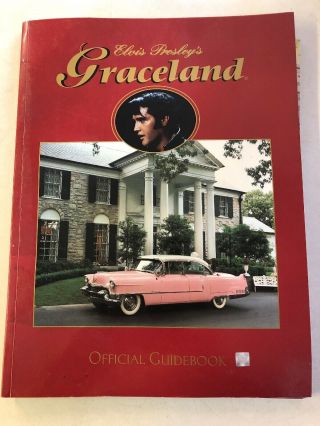 Vtg Elvis Presley Graceland Official Guidebook 1982/ Signature Product Hologram