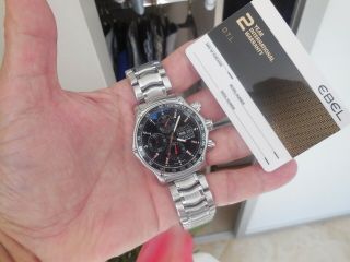 Ebel 1911 Discovery Chronograph 43mm Stainless S Automatic E9750l62 Men 
