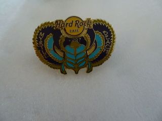 Hard Rock Cafe Pin Myrtle Beach Egyptian Beetle On Logo 2007