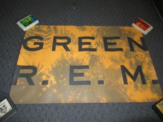 Vintage 1988 Rem Green Promo Poster