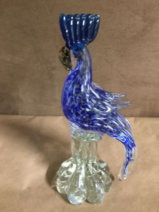 Murano? Art Glass Parrot Bird Figurine
