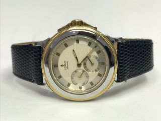 Corum Temps Mecanique Watch 18k Gold & S.  S.  Automatic Cal.  Frederic Piguet 951