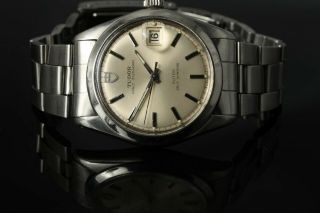 Tudor Prince Oyster Date Rotor Self Winding Stainless 34mm 90510 By Rolex