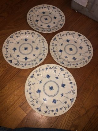 Set Of 4 Churchill Finlandia (england) Dinner Plates