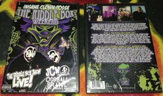 Insane Clown Posse Icp The Riddle Box Weekend Dvd