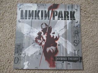 Vintage Linkin Park Poster Flat Promo Hybrid Theory 2000 Chester Bennington